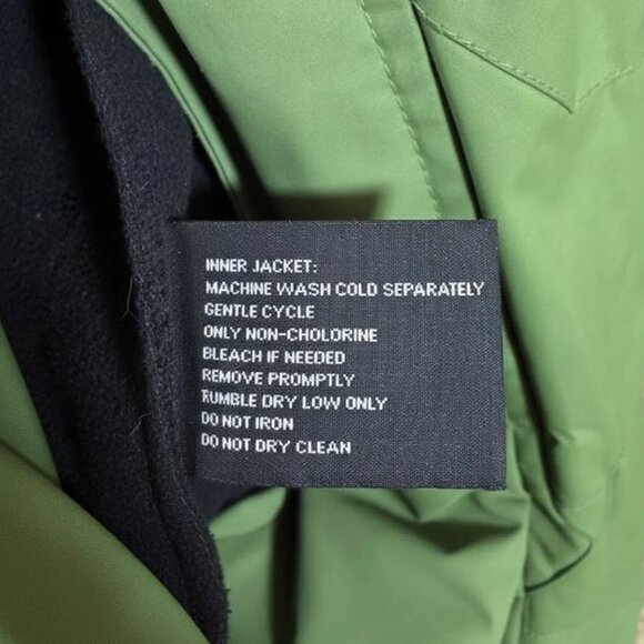 ZeroXPosur Men’s XL Green Black Ski Snowboard Winter Jacket Waterproof Coat - Picture 6 of 6